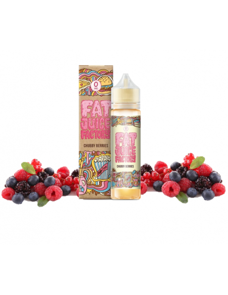 E-liquide 50ml chubby berries fat juice factory pulp