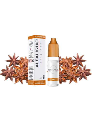 E-liquide 10ml  anis alfaliquid