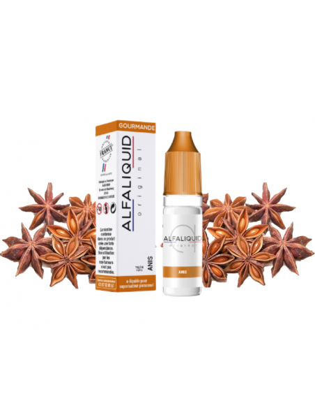 E-liquide 10ml  anis alfaliquid